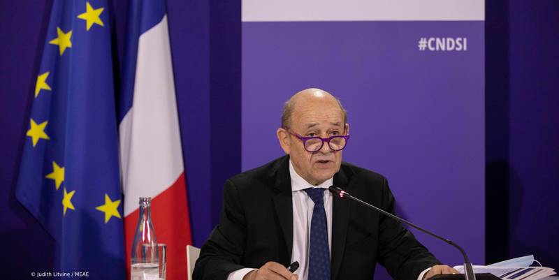 Développement Solidaire – Réunion par Jean-Yves Le Drian du Conseil national du développement et de la solidarité internationale sur le projet de loi de programmation relative au développement solidaire et à la lutte contre les inégalités mondiales (04.02.21)