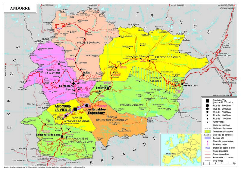 Présentation d'Andorre Ministère de l’Europe et des Affaires étrangères