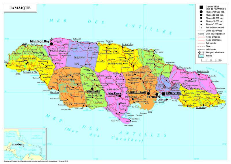 Présentation de la Jamaïque Ministère de l’Europe et des Affaires