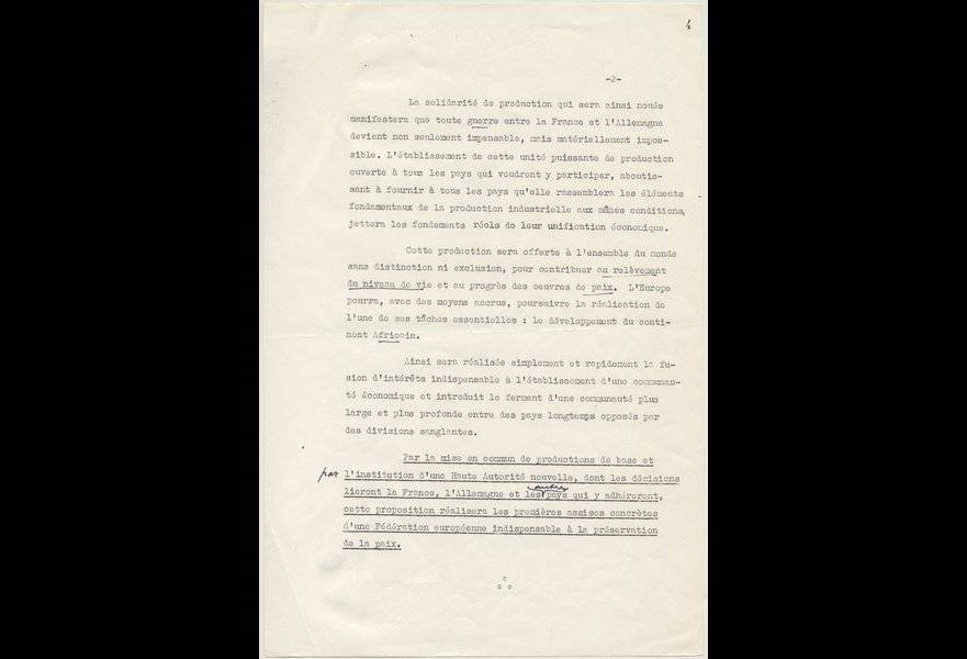 Image Diaporama - Déclaration Schuman du 9 mai 1950 (2/4) © (...)