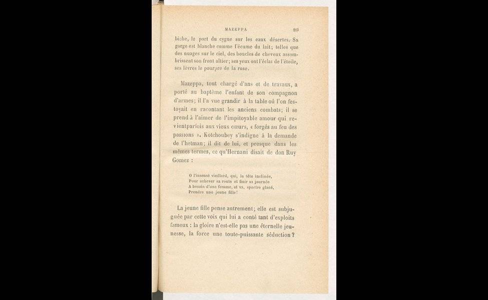 Image Diaporama - E. Melchior de Vogüe. Mazepa