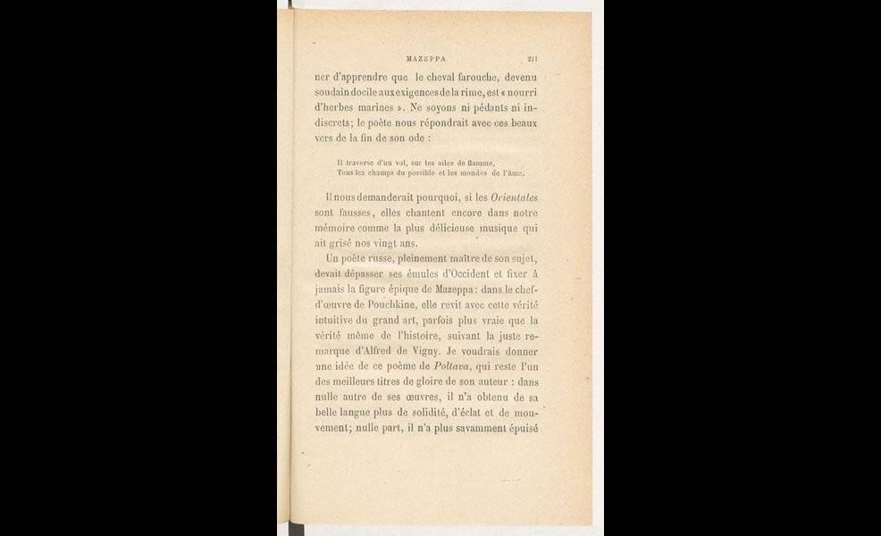 Image Diaporama - E. Melchior de Vogüe. Mazepa